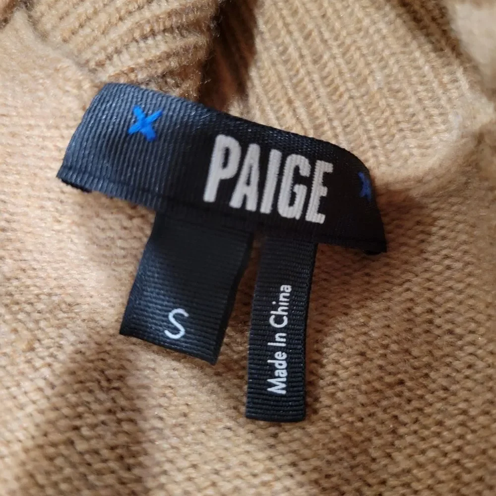 PAIGE cutout cowl sweater, Small
